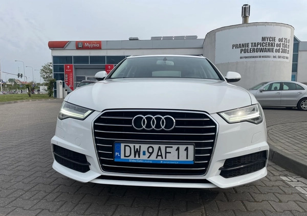 Audi A6 cena 93500 przebieg: 200000, rok produkcji 2018 z Wrocław małe 191